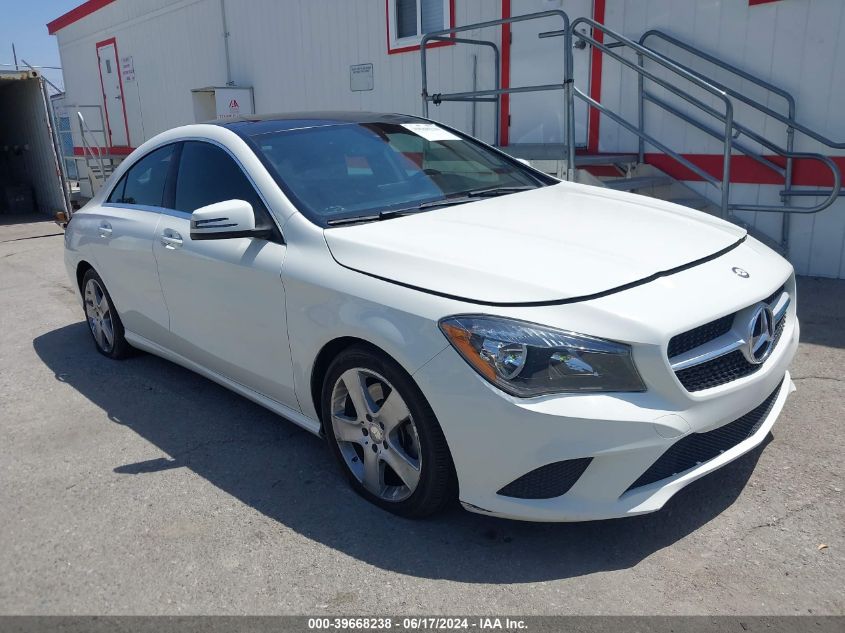 2016 MERCEDES-BENZ CLA 250