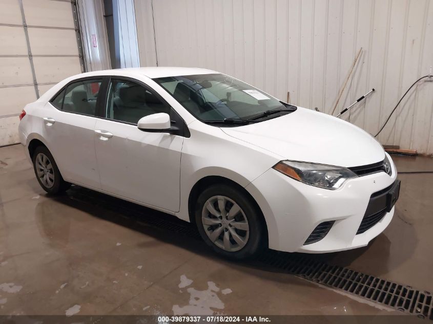 2016 TOYOTA COROLLA LE