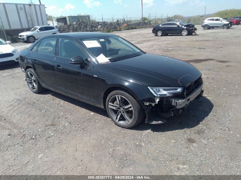 2018 AUDI A4 2.0T PREMIUM/2.0T TECH PREMIUM