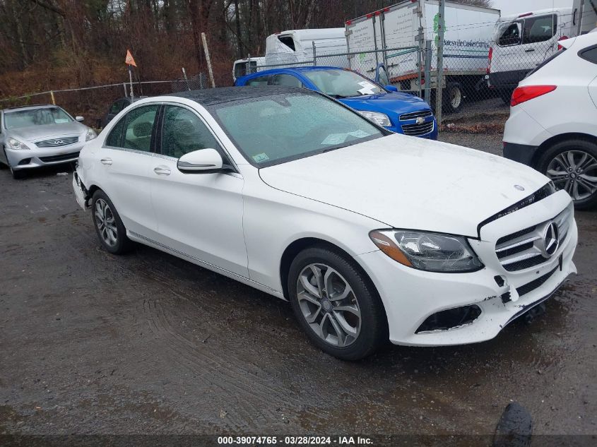 2016 MERCEDES-BENZ C 300 4MATIC/LUXURY 4MATIC/SPORT 4MATIC