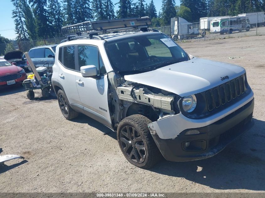 2017 JEEP RENEGADE ALTITUDE 4X4