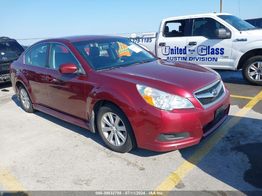 2012 SUBARU LEGACY 2.5I PREMIUM