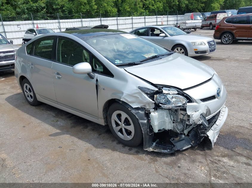 2013 TOYOTA PRIUS THREE