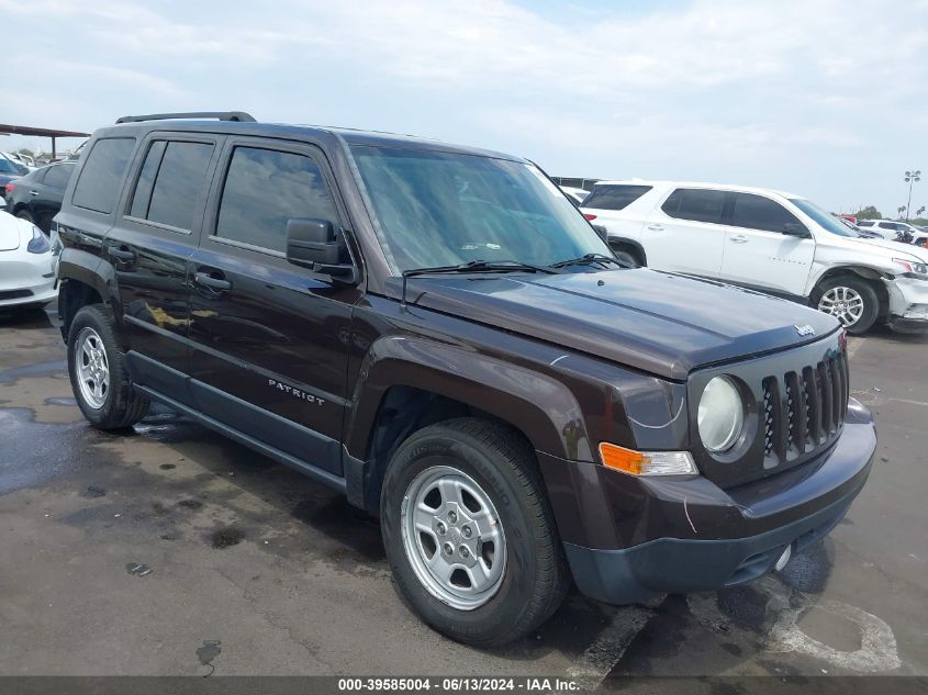 2014 JEEP PATRIOT SPORT