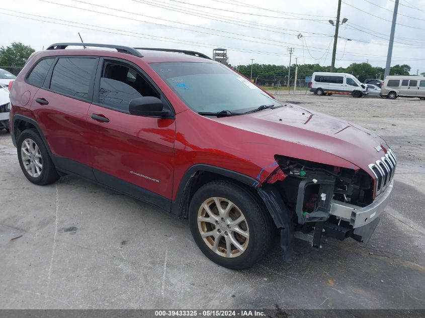 2017 JEEP CHEROKEE SPORT FWD