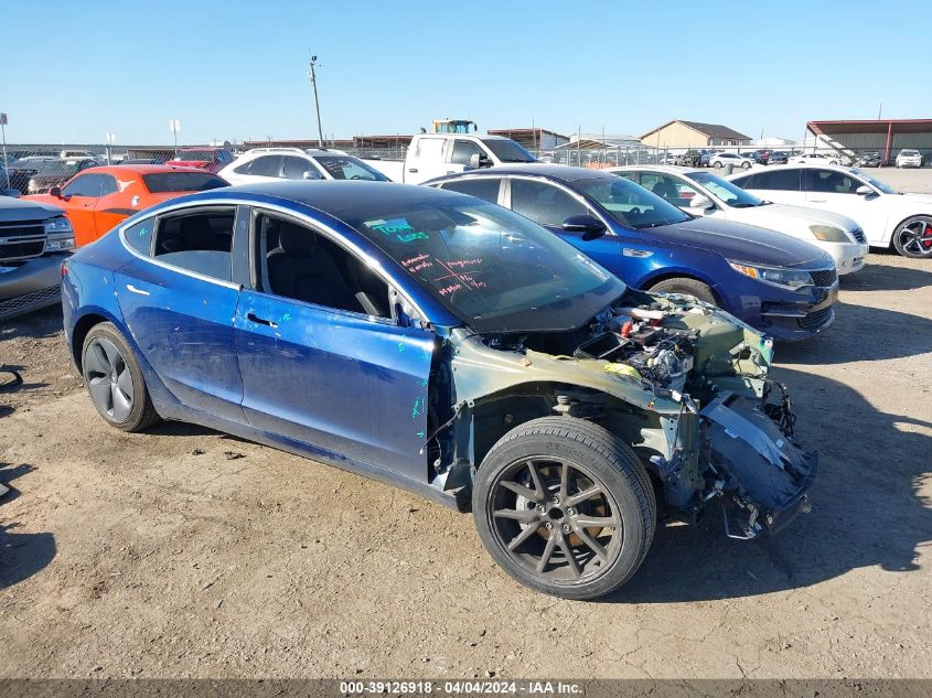 2019 TESLA MODEL 3 LONG RANGE/MID RANGE/STANDARD RANGE/STANDARD RANGE PLUS