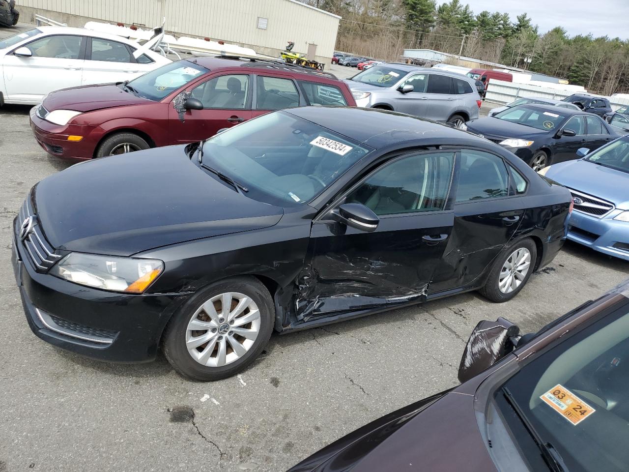 2014 VOLKSWAGEN PASSAT S