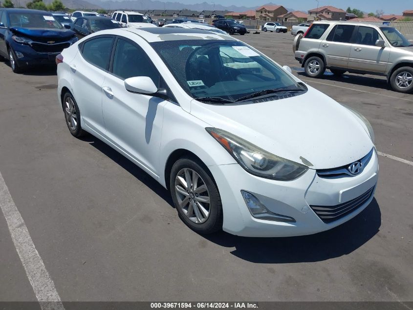 2015 HYUNDAI ELANTRA SE