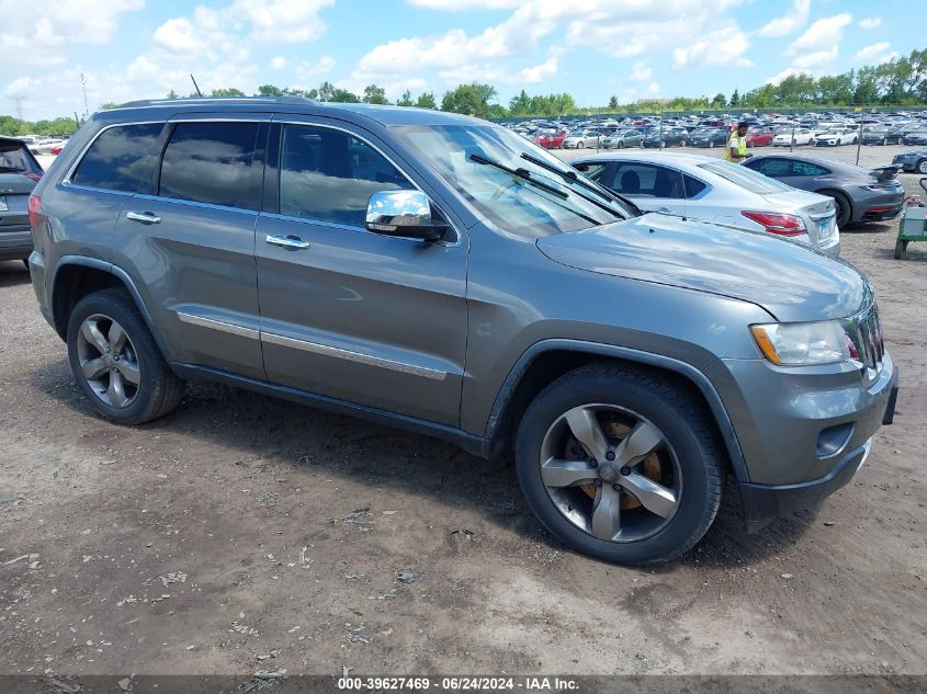 2012 JEEP GRAND CHEROKEE OVERLAND