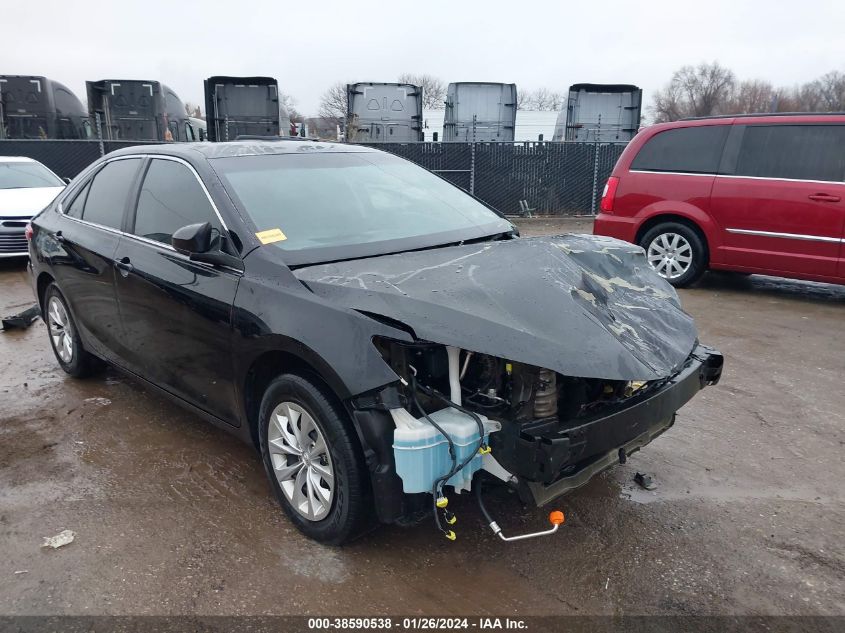 2016 TOYOTA CAMRY LE