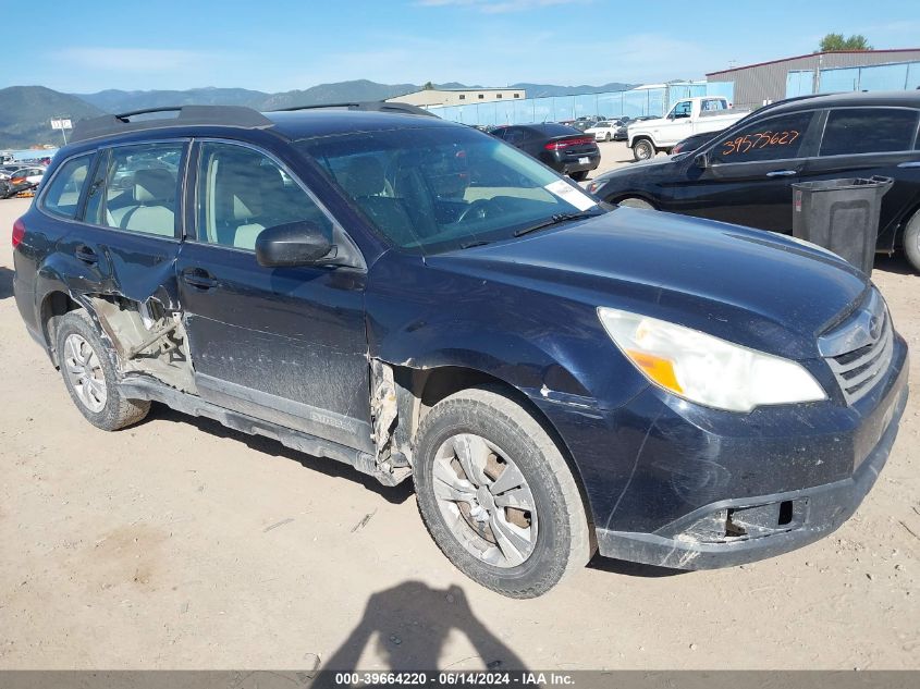 2012 SUBARU OUTBACK 2.5I