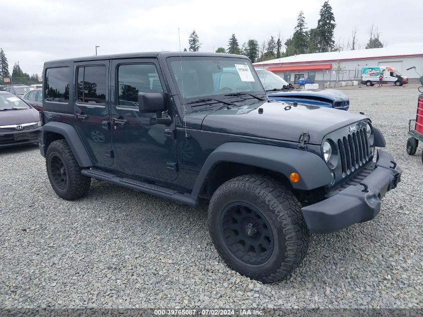 2016 JEEP WRANGLER UNLIMITED SPORT