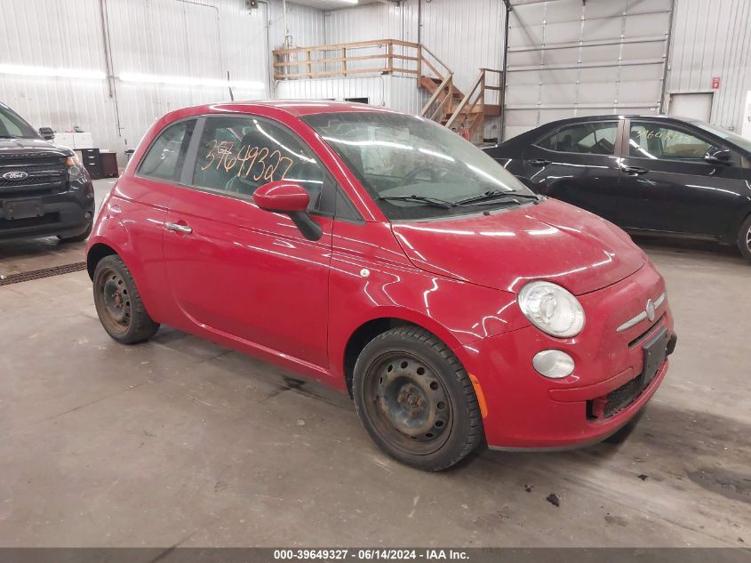 2012 FIAT 500 POP