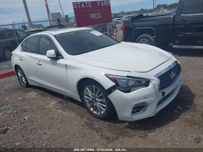 2021 INFINITI Q50 LUXE