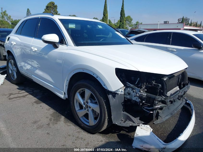 2021 AUDI Q3 PREMIUM 40 TFSI QUATTRO TIPTRONIC