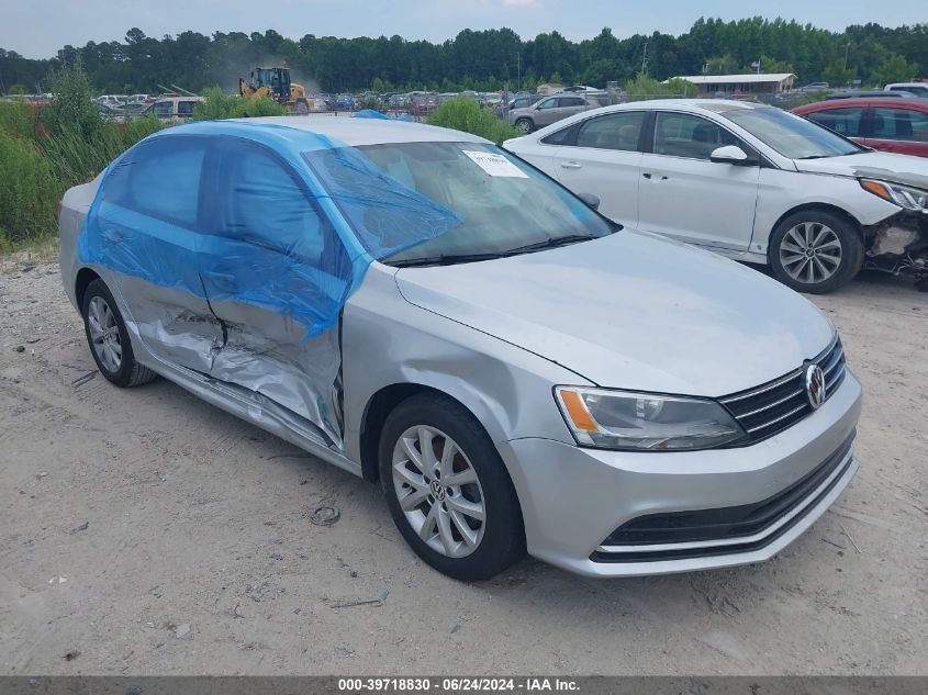 2015 VOLKSWAGEN JETTA 1.8T SE