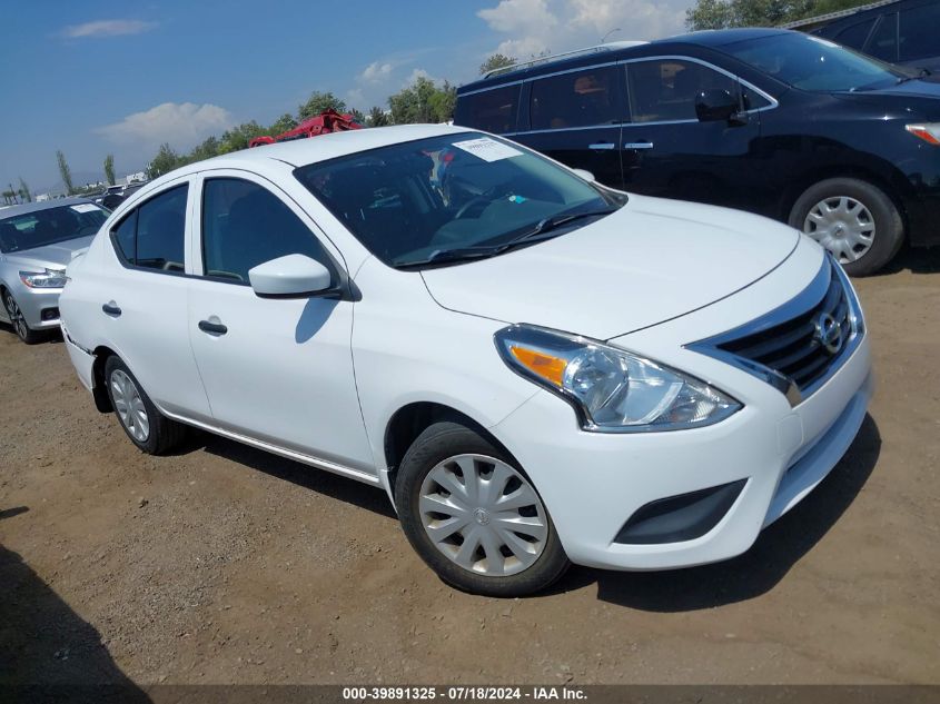 2019 NISSAN VERSA 1.6 S+