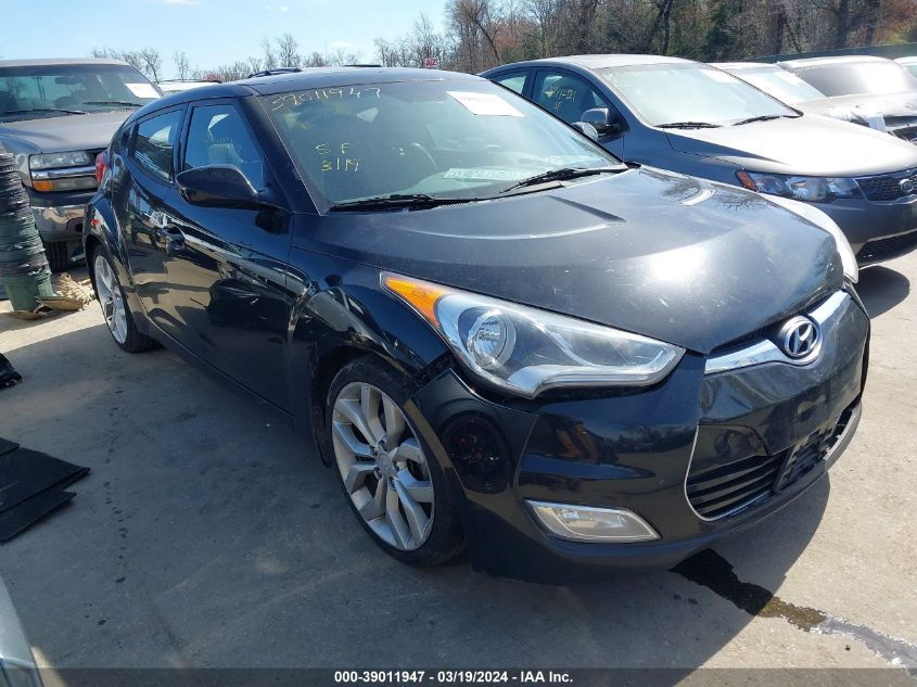 2013 HYUNDAI VELOSTER BASE W/BLACK