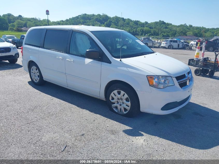 2016 DODGE GRAND CARAVAN SE