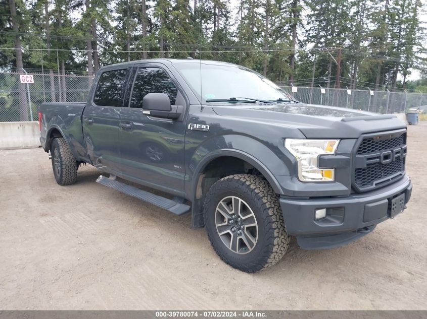 2016 FORD F-150 XLT