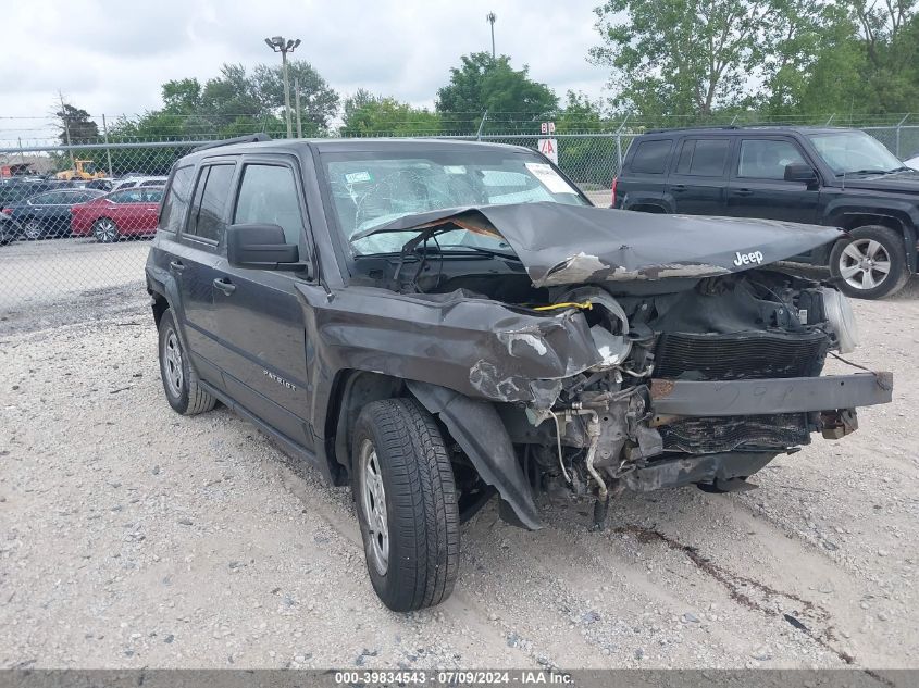 2016 JEEP PATRIOT SPORT