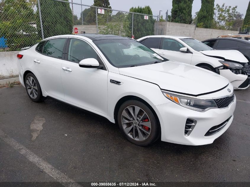 2016 KIA OPTIMA SX TURBO