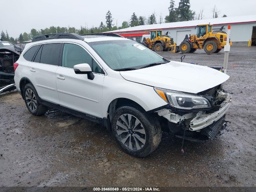 2016 SUBARU OUTBACK 2.5I LIMITED