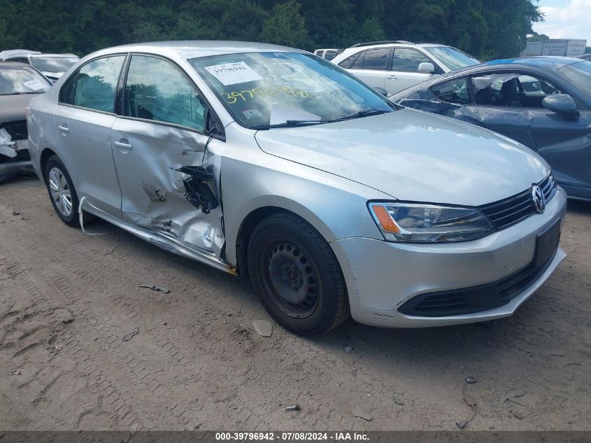 2011 VOLKSWAGEN JETTA 2.0L S