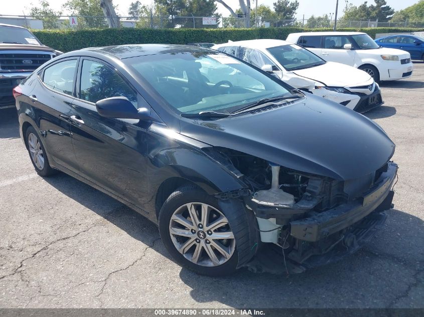 2015 HYUNDAI ELANTRA SE