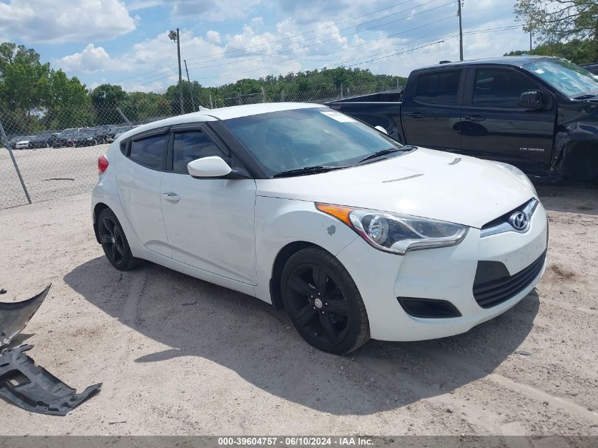 2013 HYUNDAI VELOSTER BASE W/GRAY