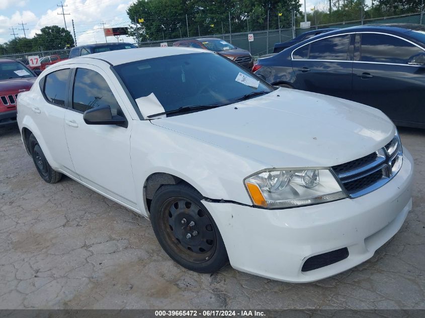 2014 DODGE AVENGER SE