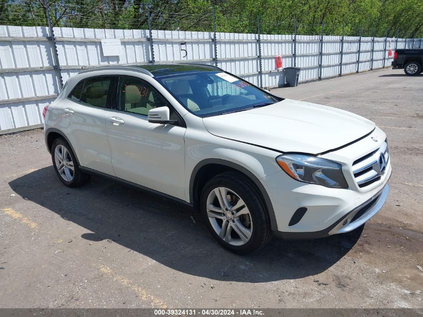 2017 MERCEDES-BENZ GLA 250 4MATIC