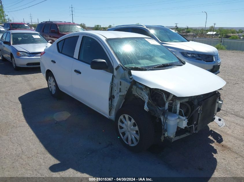 2014 NISSAN VERSA 1.6 S+