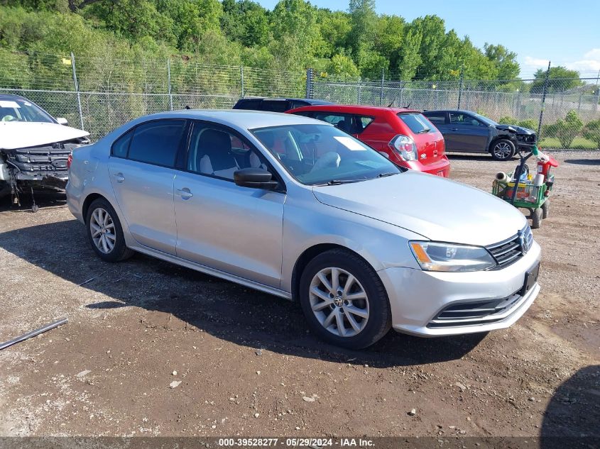 2015 VOLKSWAGEN JETTA 1.8T SE