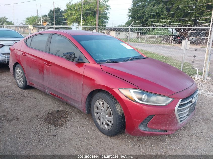 2017 HYUNDAI ELANTRA SE