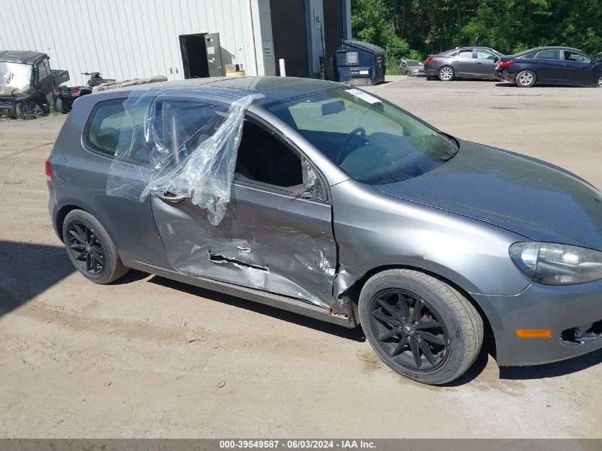 2010 VOLKSWAGEN GOLF 2-DOOR