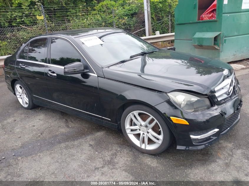 2013 MERCEDES-BENZ C 250 LUXURY/SPORT