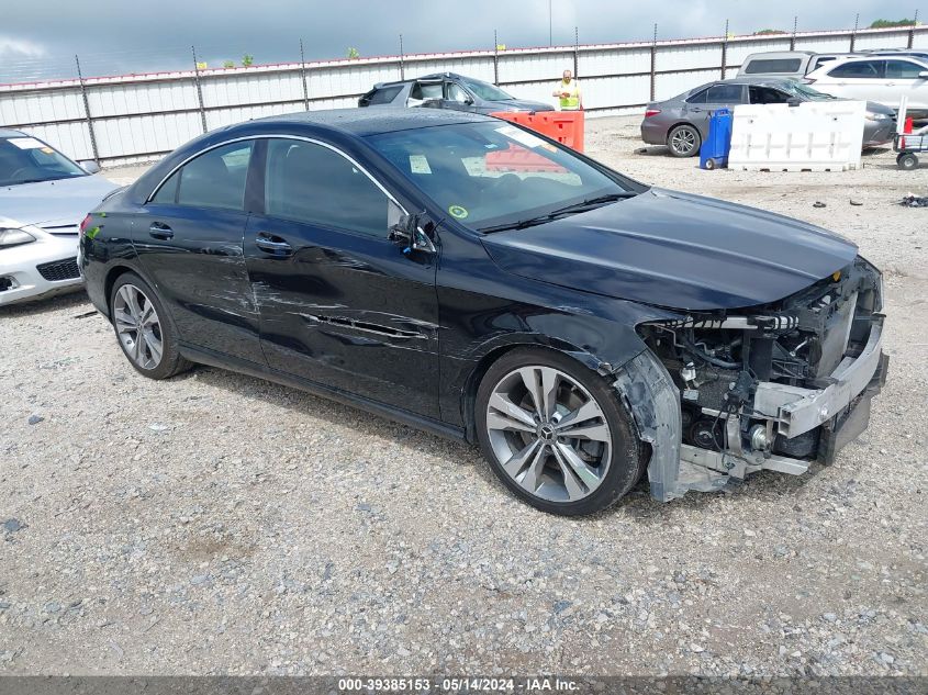 2019 MERCEDES-BENZ CLA 250 4MATIC