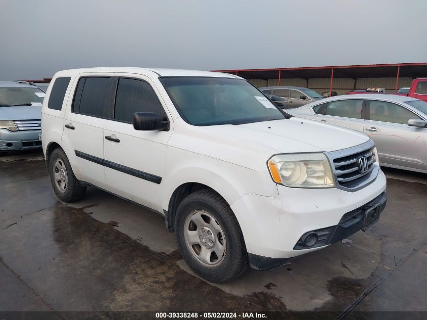 2012 HONDA PILOT LX