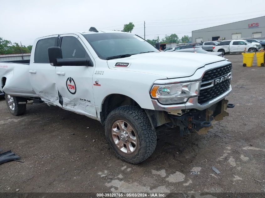 2022 RAM 2500 BIG HORN  4X4 8' BOX