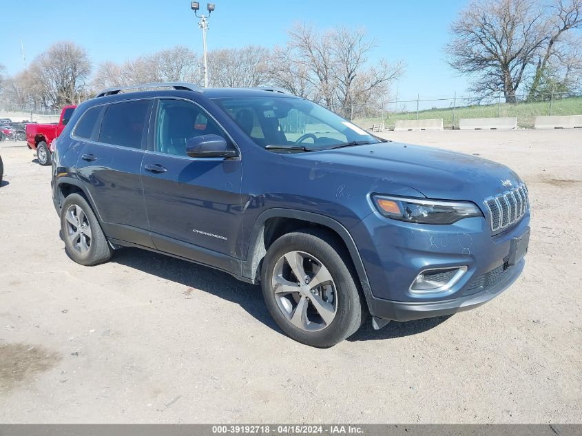 2019 JEEP CHEROKEE LIMITED 4X4