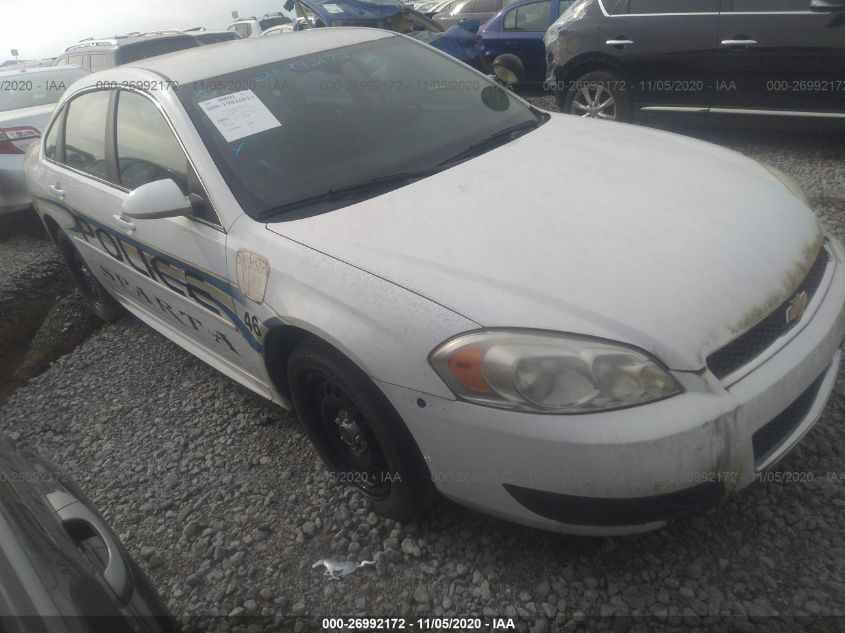 2013 CHEVROLET IMPALA POLICE