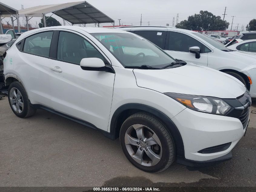 2016 HONDA HR-V LX