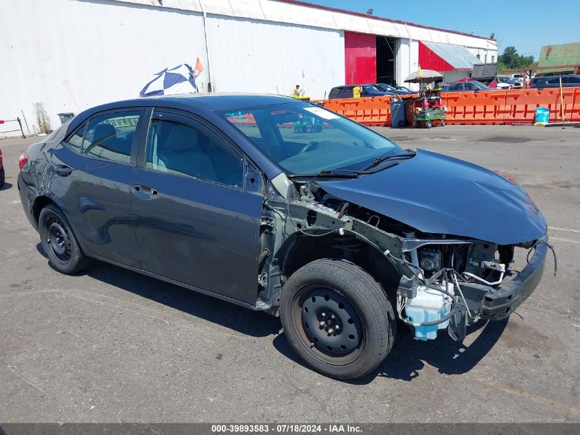 2016 TOYOTA COROLLA LE