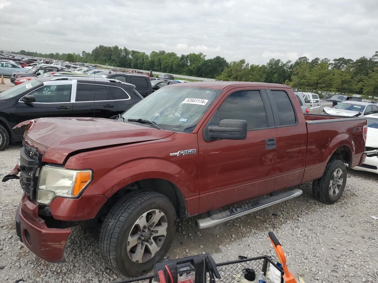 2014 FORD F150 SUPER CAB