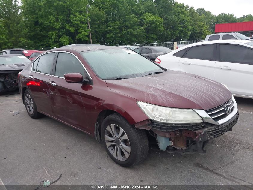 2014 HONDA ACCORD LX