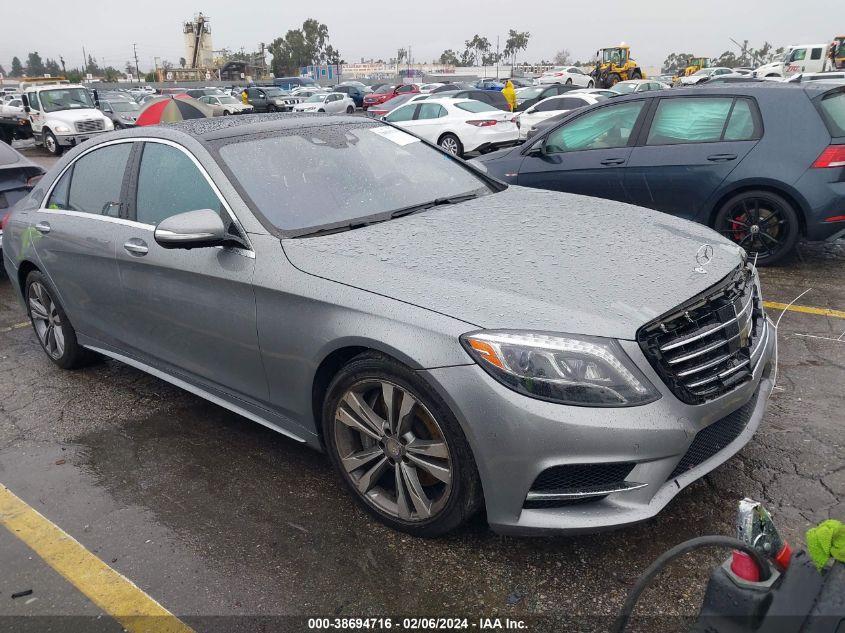 2014 MERCEDES-BENZ S 550