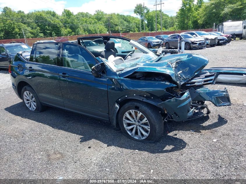 2019 VOLKSWAGEN TIGUAN 2.0T S