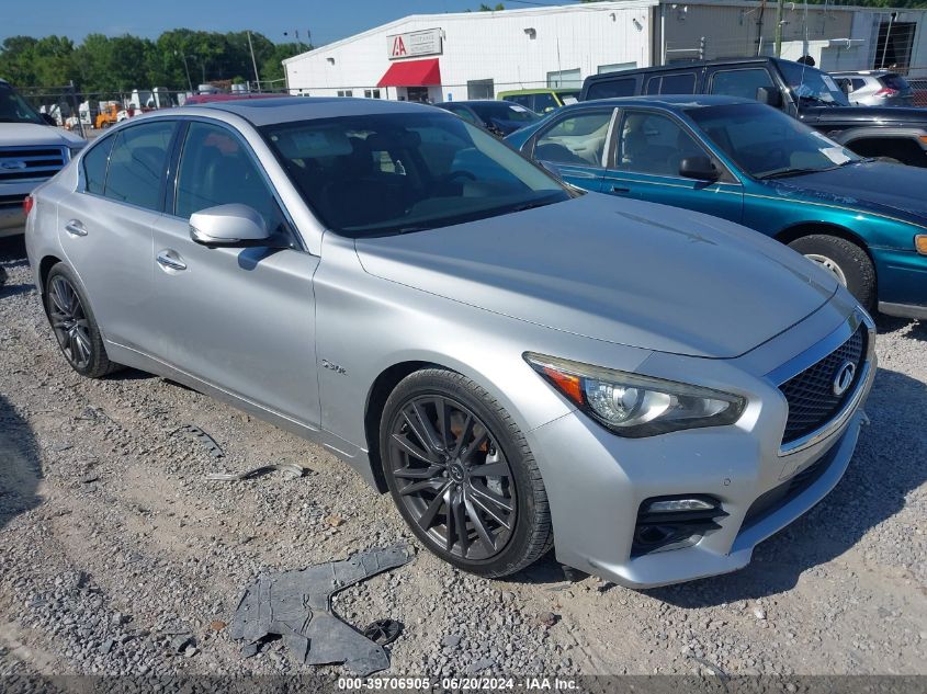 2016 INFINITI Q50 3.0T RED SPORT 400