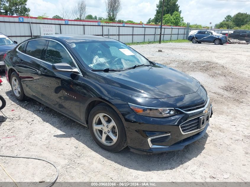 2017 CHEVROLET MALIBU LS